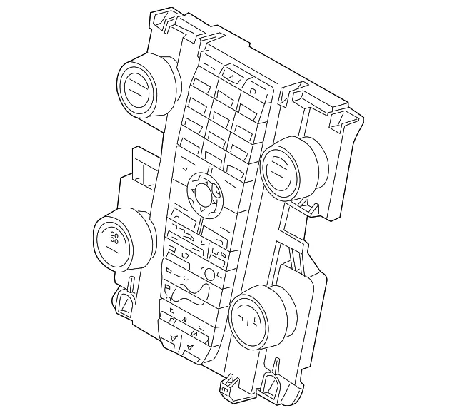 Dash Control Unit - Volvo (31350134)