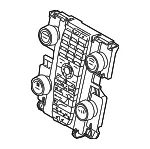 Dash Control Unit - Volvo (31350134) - view 3