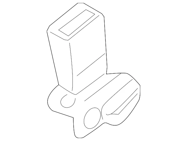 Buckle - Driver's Side (LH) - Volvo (31351658)