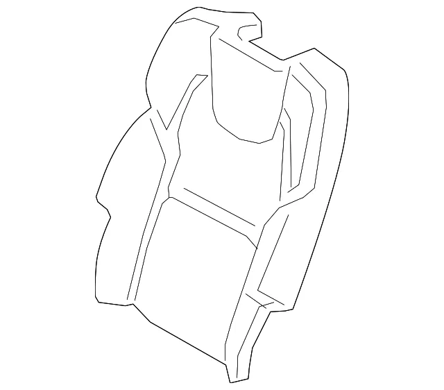 Seat Back Pad - Volvo (31351825)