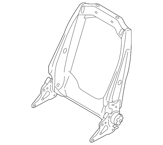 Seat Back Frame - Passenger Side (RH) - Volvo (31363816)