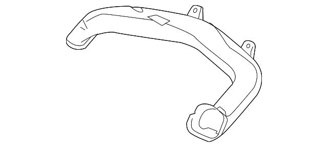 Instrument Panel Air Duct - Volvo (31365230)
