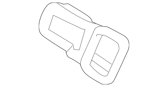 Instrument Panel Air Duct - Volvo (31365231)