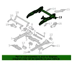 Seat Frame - Volvo (31366150) - view 4