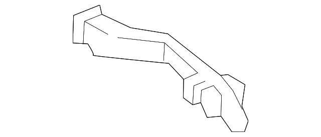 Instrument Panel Air Duct - Volvo (31366412)