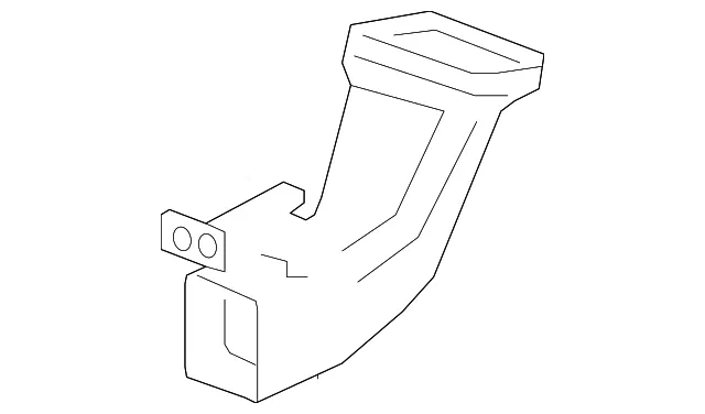Instrument Panel Air Duct Bracket - Volvo (31366576)