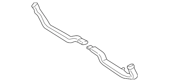 Instrument Panel Air Duct - Volvo (31369404)