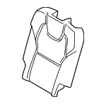 Seat Back Pad - Volvo (31377174) - view 3