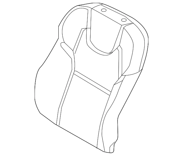Seat Back Pad - Volvo (31377310)
