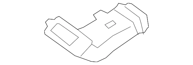 Instrument Panel Air Duct - Volvo (31377868)