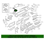 Console Trim Panel Cap - Volvo (31377911) - view 4