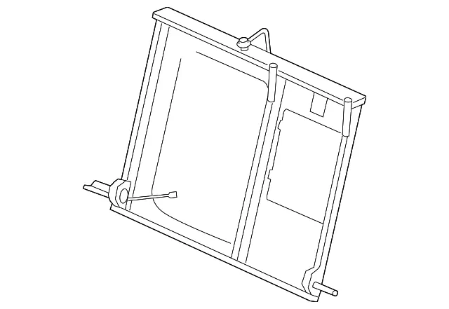 Seat Back Frame - Volvo (31379075)
