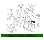 Headrest Guide - Volvo (31379087) - view 4