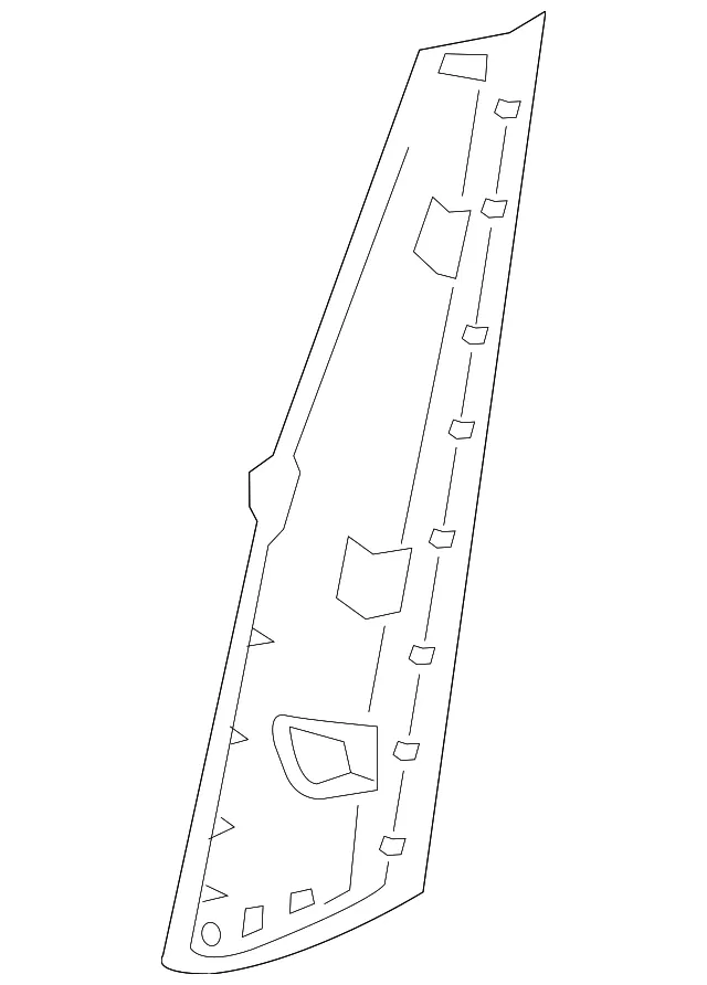 Seat Trim Panel - Volvo (31379225)