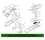 Ashtray Mat - Volvo (31389230) - view 4