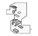 Cup Holder - Volvo (31403234) - view 3