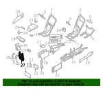 Armrest Base - Volvo (31403322) - view 4