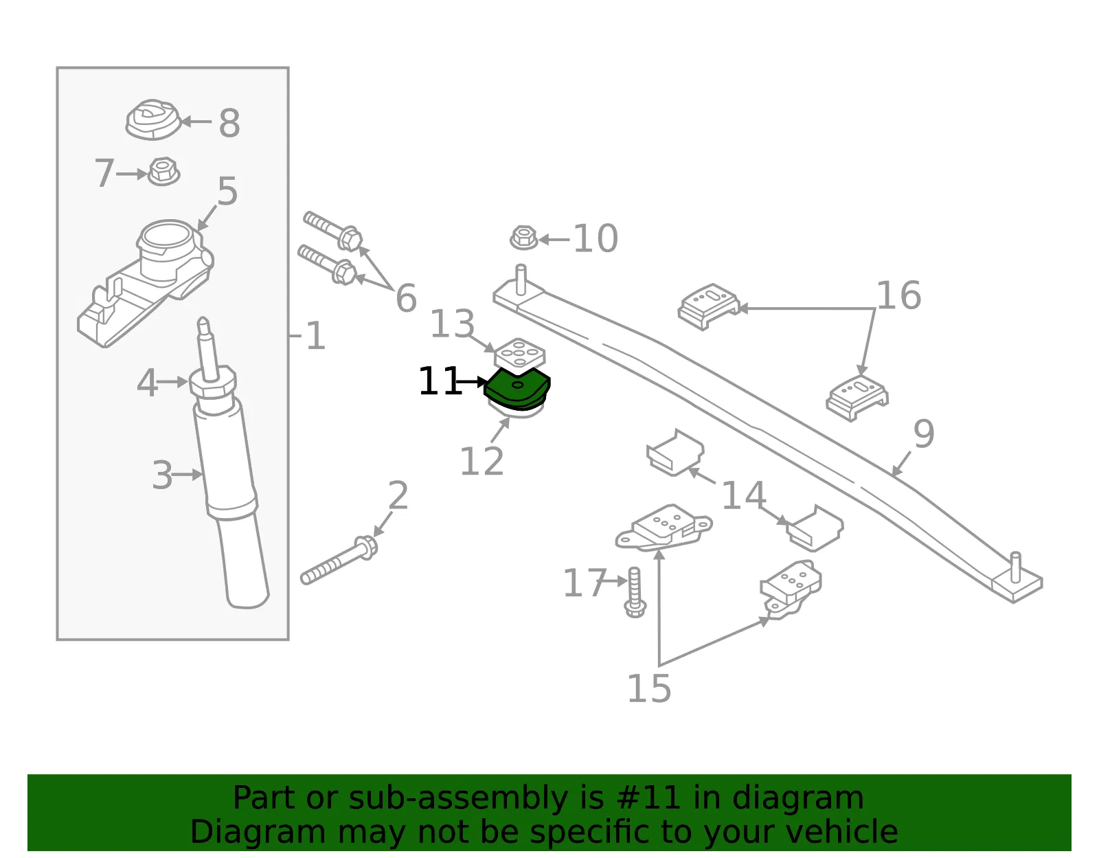 Lower Seat - Volvo (31406520) - view 2