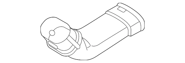 Instrument Panel Air Duct - Volvo (31407659)