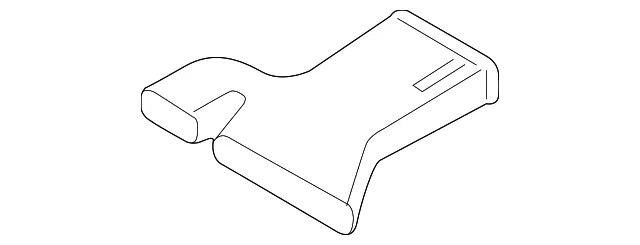 Instrument Panel Air Duct - Volvo (31407939)