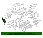Console Panel - Volvo (31417525) - view 4