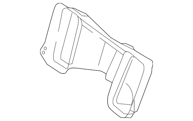 Instrument Panel Air Duct - Volvo (31417612)