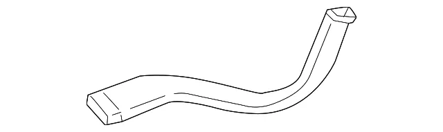 Instrument Panel Air Duct - Volvo (31418709)