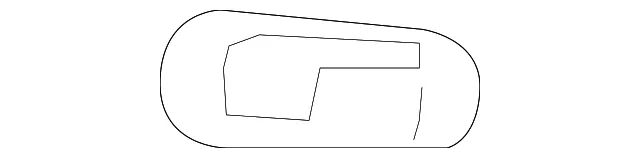 Trim Bezel - Passenger Side (RH) - Volvo (31425019)