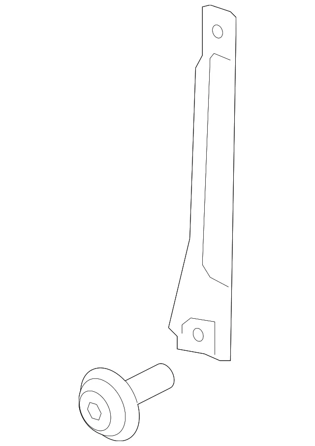 Cowl Trim - Driver's Side (LH) - Volvo (31426879)