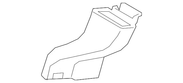 Instrument Panel Air Duct - Volvo (31434724)