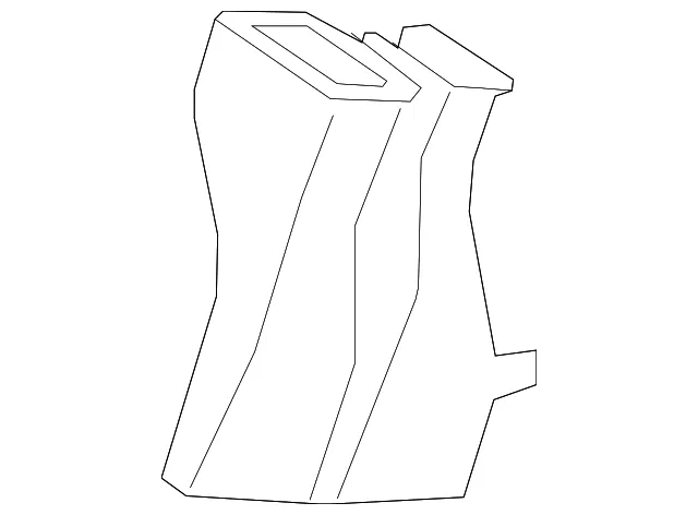 Instrument Panel Air Duct - Volvo (31434725)