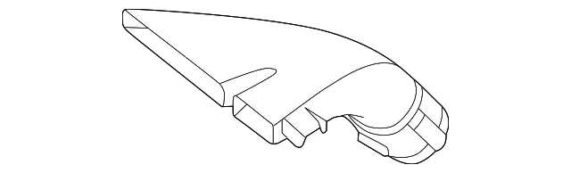 Instrument Panel Air Duct - Volvo (31436929)