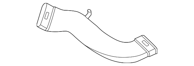 Instrument Panel Air Duct - Volvo (31436941)