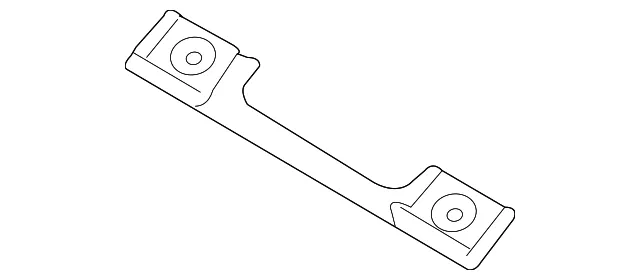Cushion Frame Bracket - Volvo (31439072) - view 2