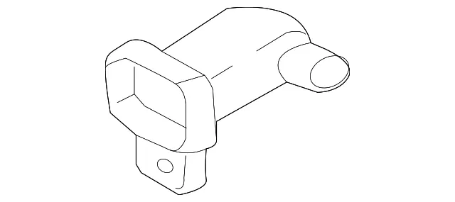 Instrument Panel Air Duct - Volvo (31442306)