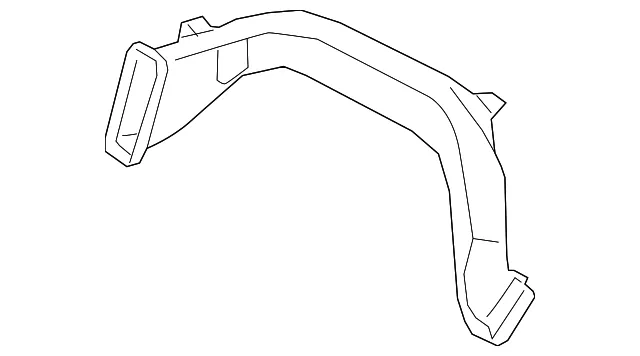 Instrument Panel Air Duct - Volvo (31442633)