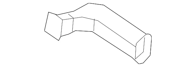 Instrument Panel Air Duct - Volvo (31442998)