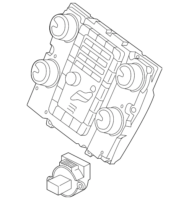 Dash Control Unit - Volvo (31443428)