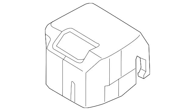 Seat Belt Retractor Cover - Volvo (31446668)