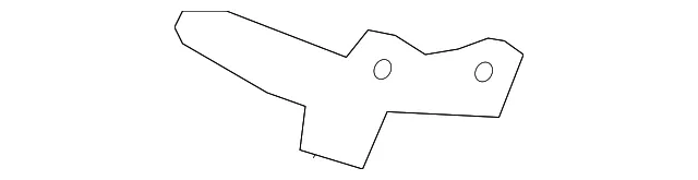 Folding Seat Lock Striker - Volvo (31446743)