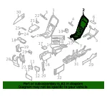 Console Panel - Volvo (31448261) - view 4
