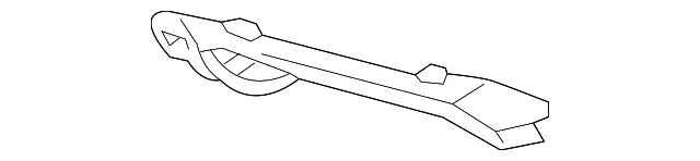 Trim Plate Bracket - Passenger Side (RH) - Volvo (31449139) - view 2