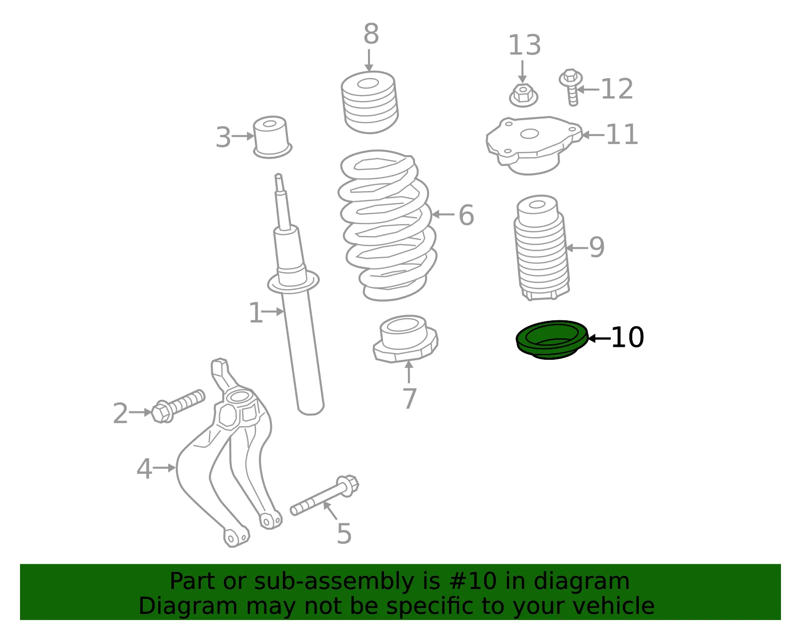 Upper Seat - Volvo (31451270) - view 2