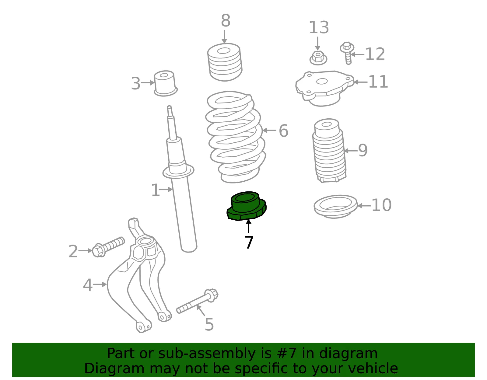 Lower Seat - Volvo (31451318) - view 2