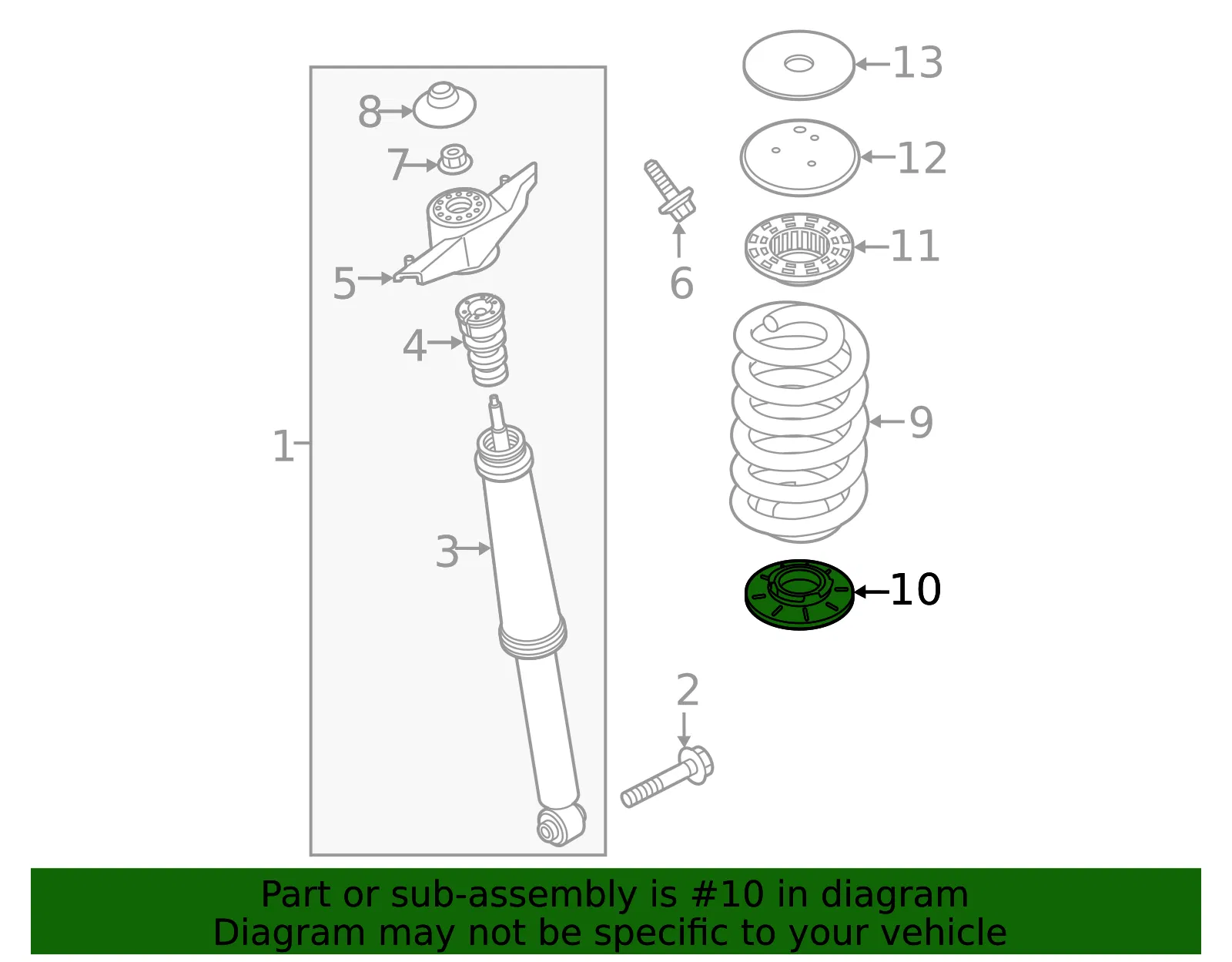 Lower Seat - Volvo (31451676) - view 2