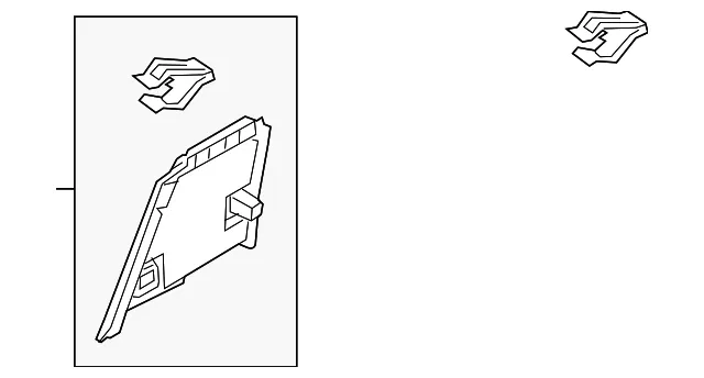 Side Trim Panel - Volvo (31462600)