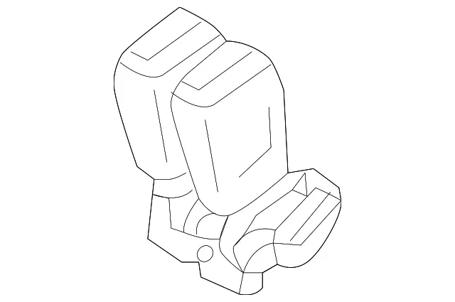 Seat Belt Receptacle - Volvo (31462760)