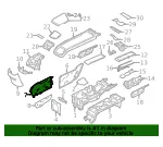 Console Panel - Volvo (31467099) - view 4