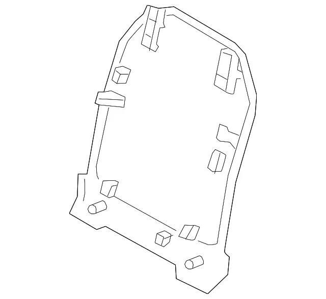 Seat Back Panel - Volvo (31467338)
