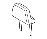 Headrest, Outer - Volvo (31467367) - view 3